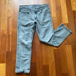 Levi’s 541 Athletic Taper Gray Wash Jeans, 32 x 30
